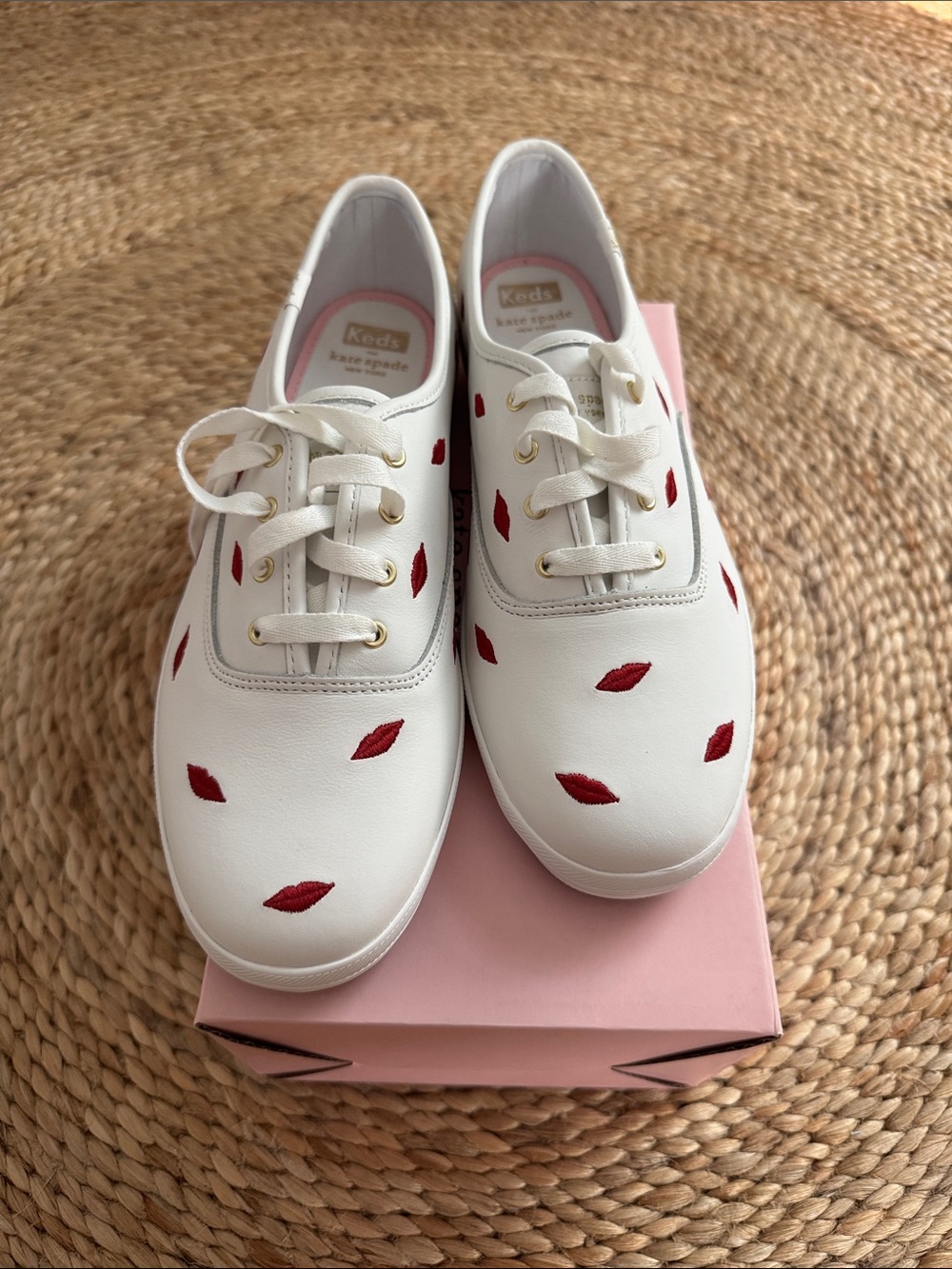 Keds Kate Spade leather sneakers